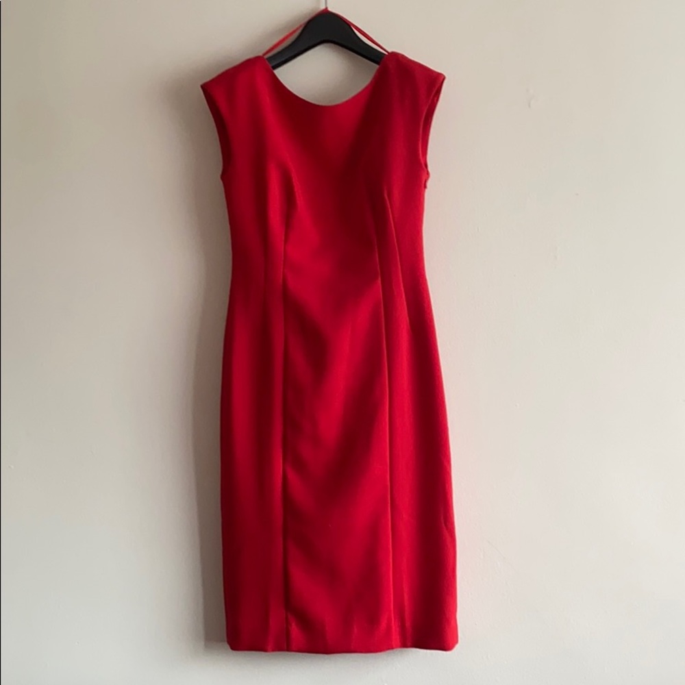 Versatile red dress from Maeve (Anthro)